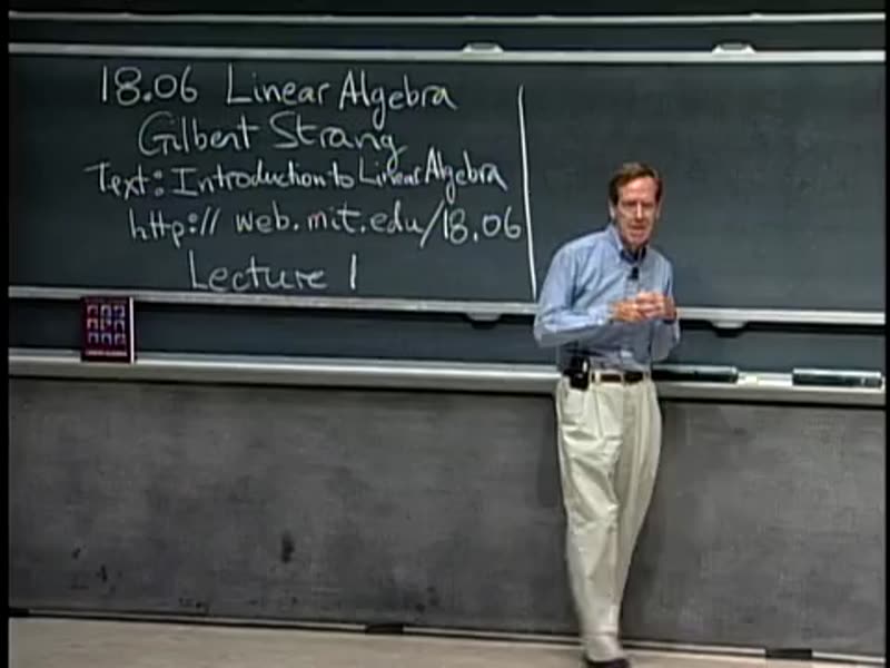 Title board: linear equations, n unknowns